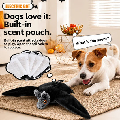 🐶🦇 Electric Flapping Bat Dog Toy
