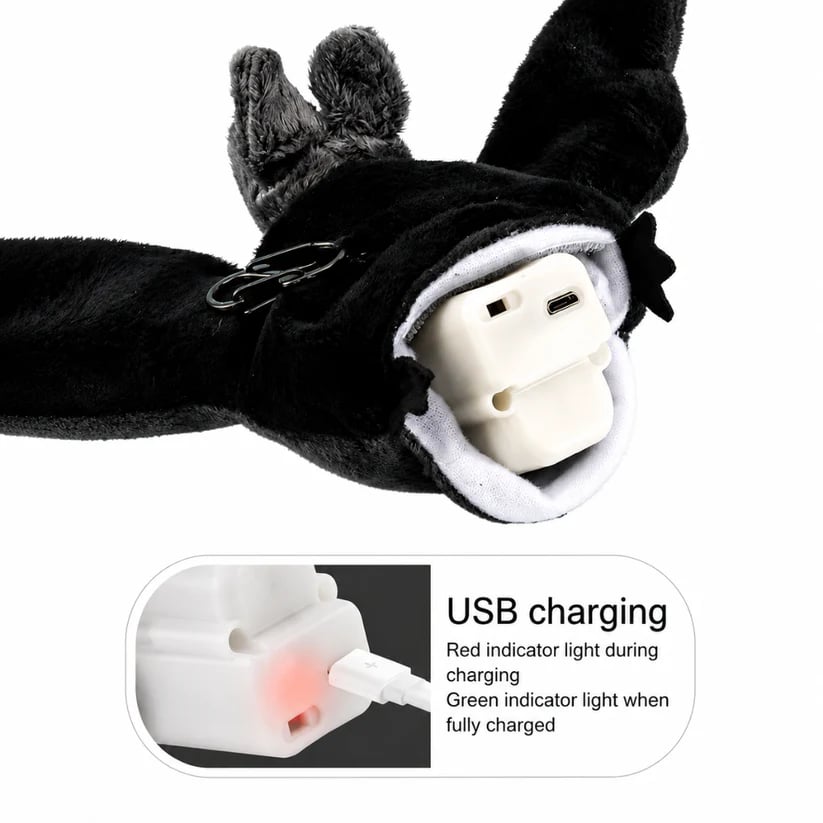 🐶🦇 Electric Flapping Bat Dog Toy