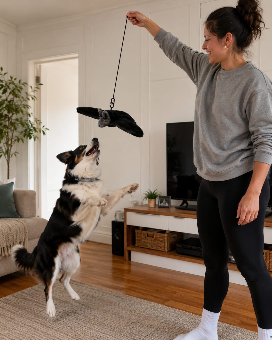 🐶🦇 Electric Flapping Bat Dog Toy
