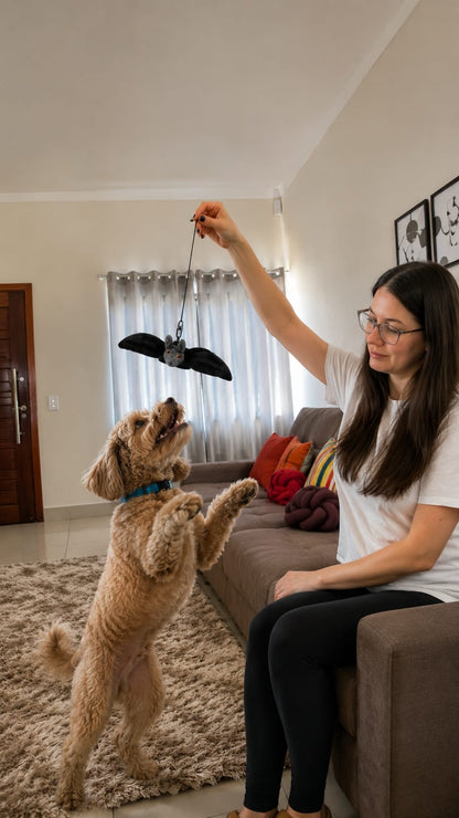 🐶🦇 Electric Flapping Bat Dog Toy