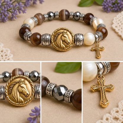 🐎King of Glory Horse Faith Bracelet❤️Inspired by Proverbs 21:31✝️