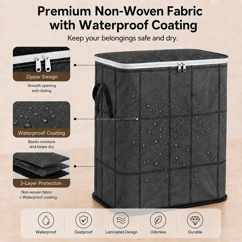 🔥Limited Time 50% OFF Large Capacity Foldable Fabric Clothes Storage Bin