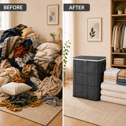 🔥Limited Time 50% OFF Large Capacity Foldable Fabric Clothes Storage Bin