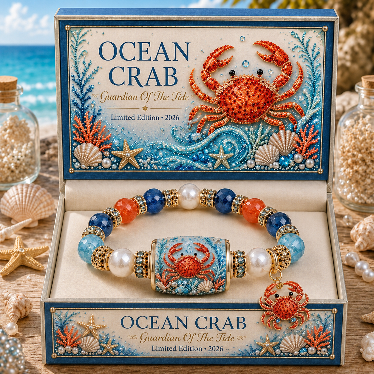 🌊2026 Limited Ocean Guardian Beaded Bracelet