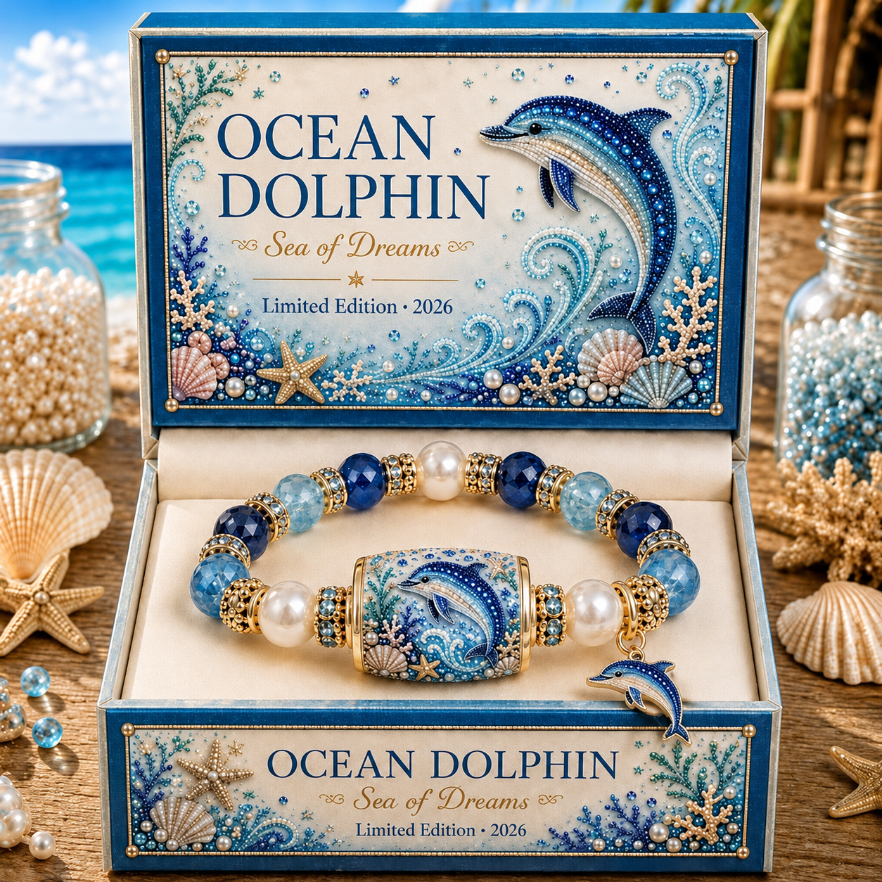 🌊2026 Limited Ocean Guardian Beaded Bracelet