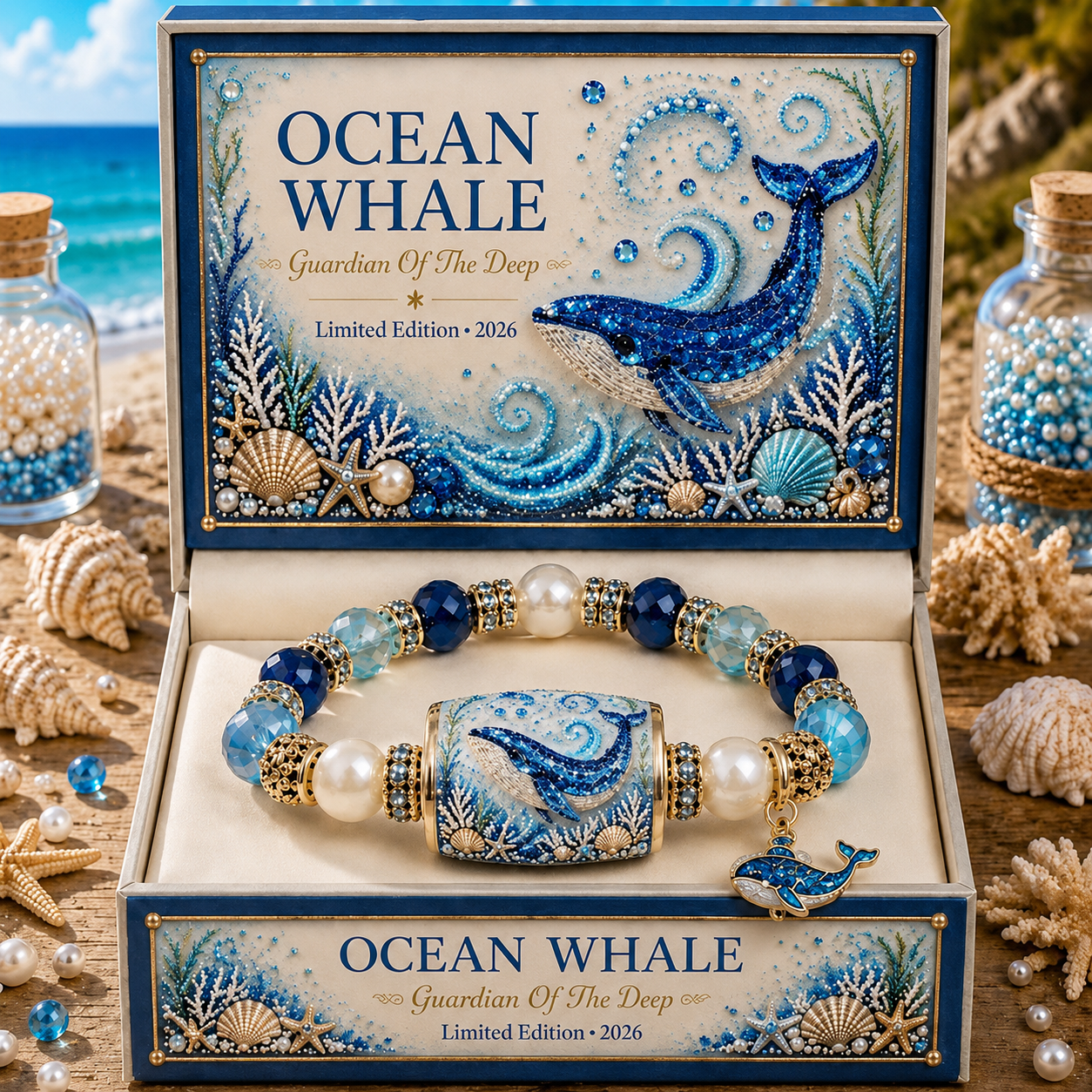 🌊2026 Limited Ocean Guardian Beaded Bracelet