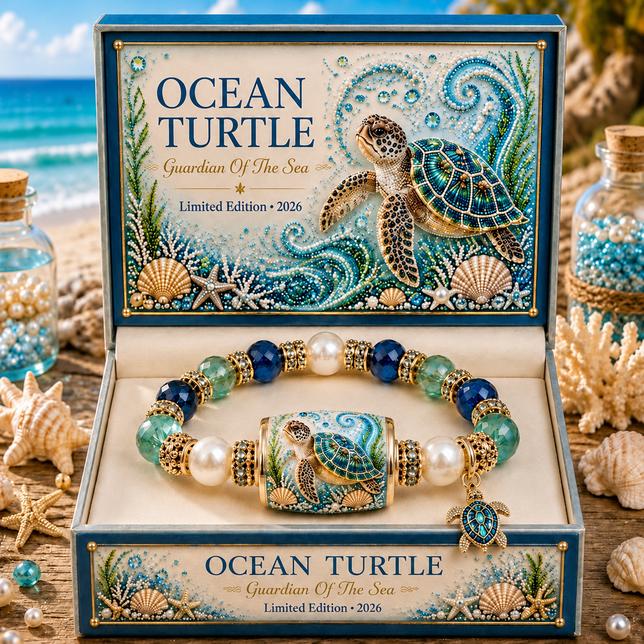 🌊2026 Limited Ocean Guardian Beaded Bracelet