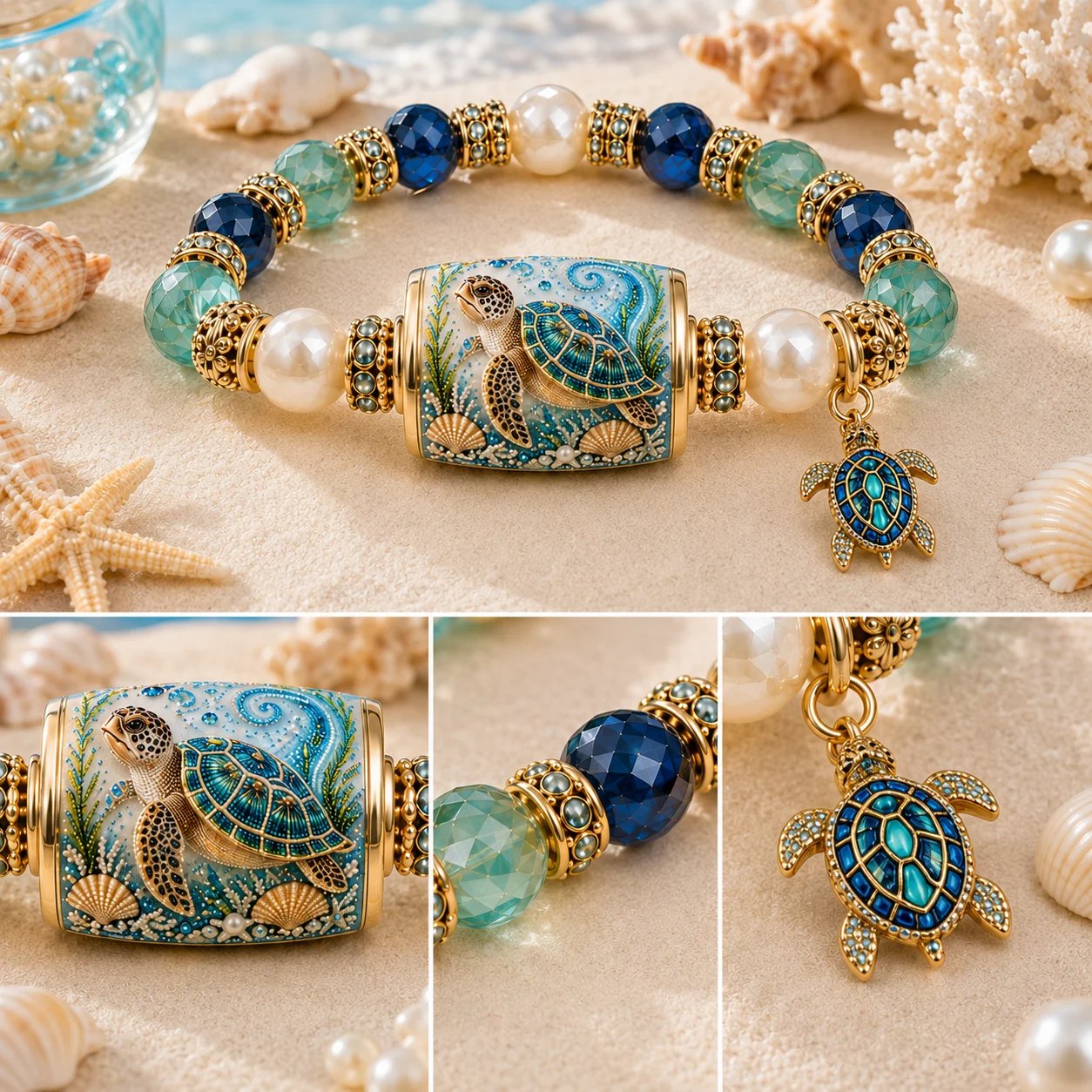 💥 Last Day 60% OFF-🌊2026 Limited Ocean Guardian Beaded Bracelet