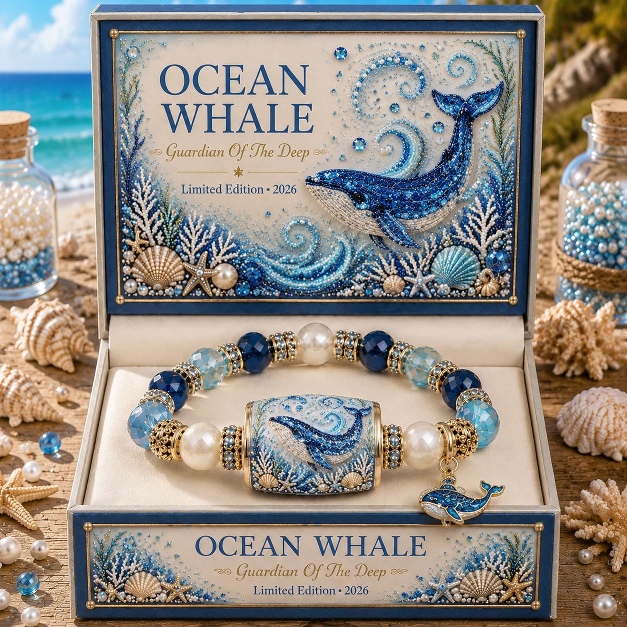 💥 Last Day 60% OFF-🌊2026 Limited Ocean Guardian Beaded Bracelet