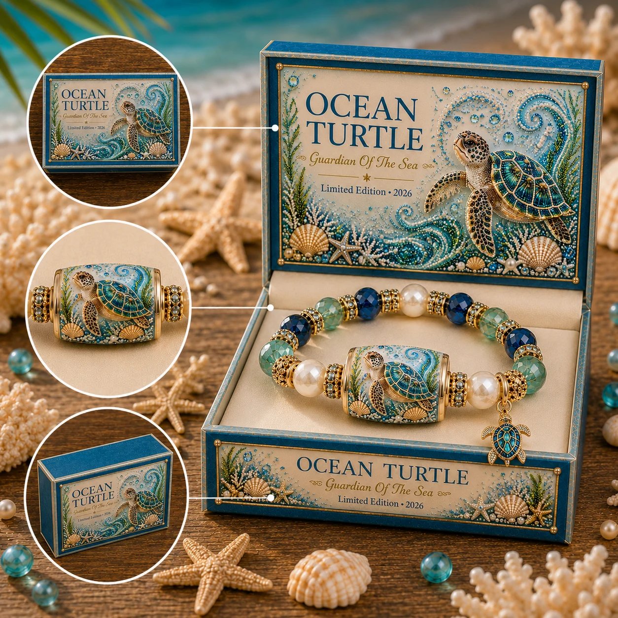 💥 Last Day 60% OFF-🌊2026 Limited Ocean Guardian Beaded Bracelet