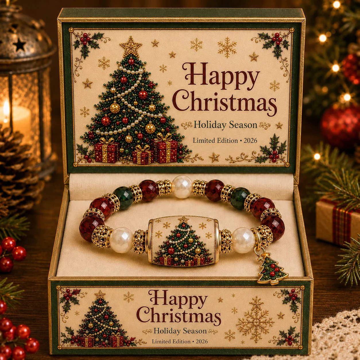 💥 Last Day 50% OFF – 🎄 Christmas Magic Collection Bracelet — Limited Edition