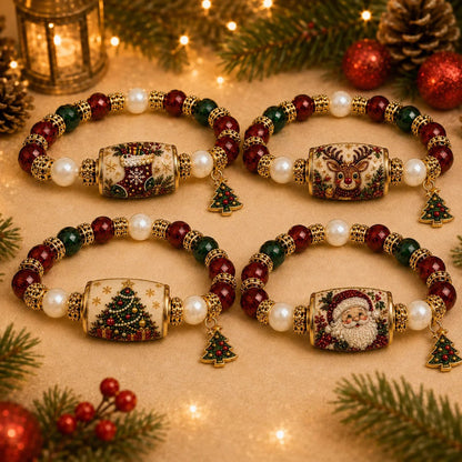 💥 Last Day 50% OFF – 🎄 Christmas Magic Collection Bracelet — Limited Edition