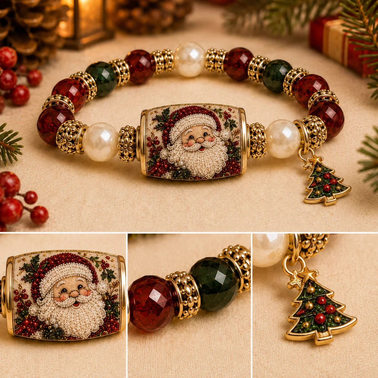 💥 Last Day 50% OFF – 🎄 Christmas Magic Collection Bracelet — Limited Edition