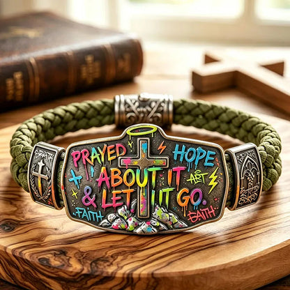 ✝️Christian Inspirational Braided Rope Bracelet