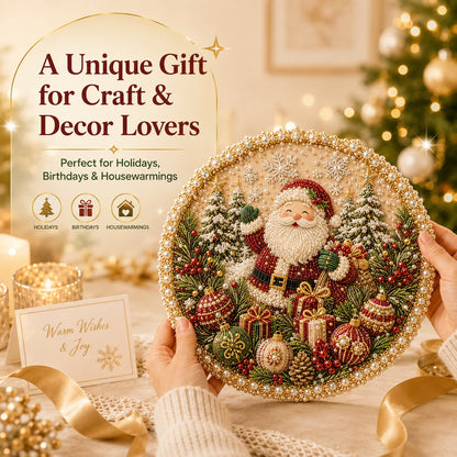 Last Day 50% OFF - 🌸🌻🍂🎄 Four Seasons & Holiday Pearl Art Hanging Wreath Kit
