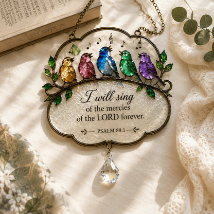 🕊️Christian Scripture Bird Suncatcher