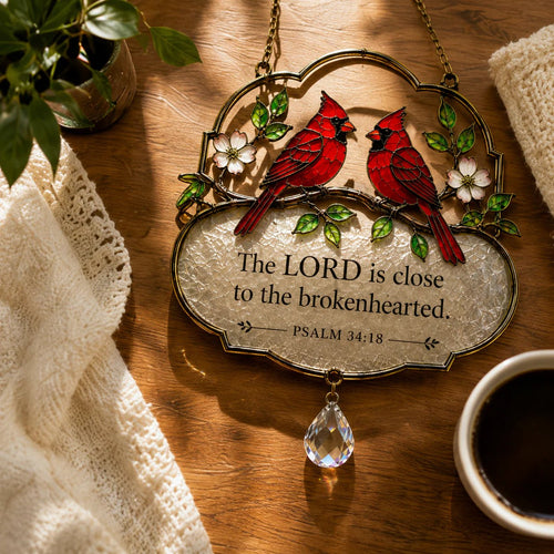 🕊️Christian Scripture Bird Suncatcher