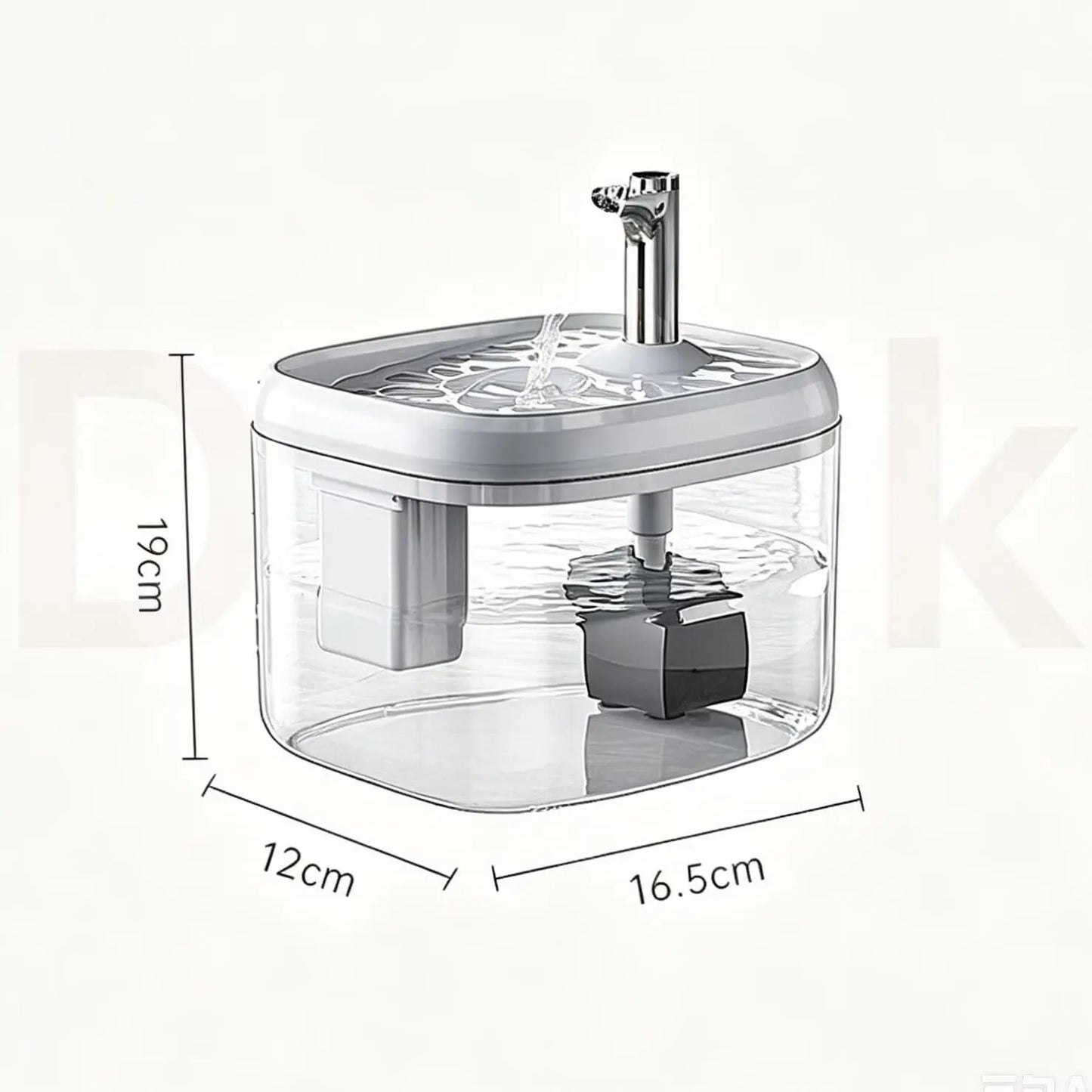 🔥Limited Time 50% OFF 1500ml（50.73oz） Silent USB Automatic Pet Water Fountain