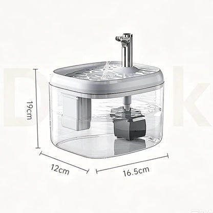 🔥Limited Time 50% OFF 1500ml（50.73oz） Silent USB Automatic Pet Water Fountain
