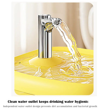 🔥Limited Time 50% OFF 1500ml（50.73oz） Silent USB Automatic Pet Water Fountain