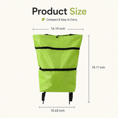 🔥HOT SALE 50% OFF 🔥Foldable 2-in-1 Shopping Bag