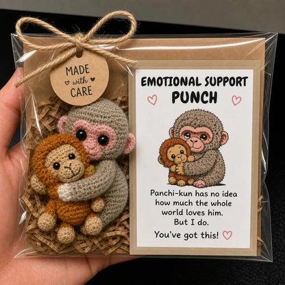 🔥Limited Time 50% OFF🧶 Handmade Crochet Emotional Support Animal Pocket Doll