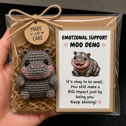 🔥Limited Time 50% OFF🧶 Handmade Crochet Emotional Support Animal Pocket Doll