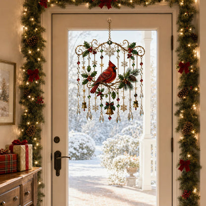 🔥Last Day 50% OFF - Handmade Christmas Stained Glass Window Hanging