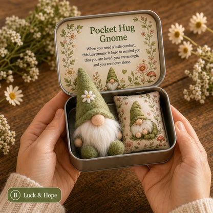 🔥Last Day 50% OFF -💌 Pocket Hug Gnome Comfort Gift Tin
