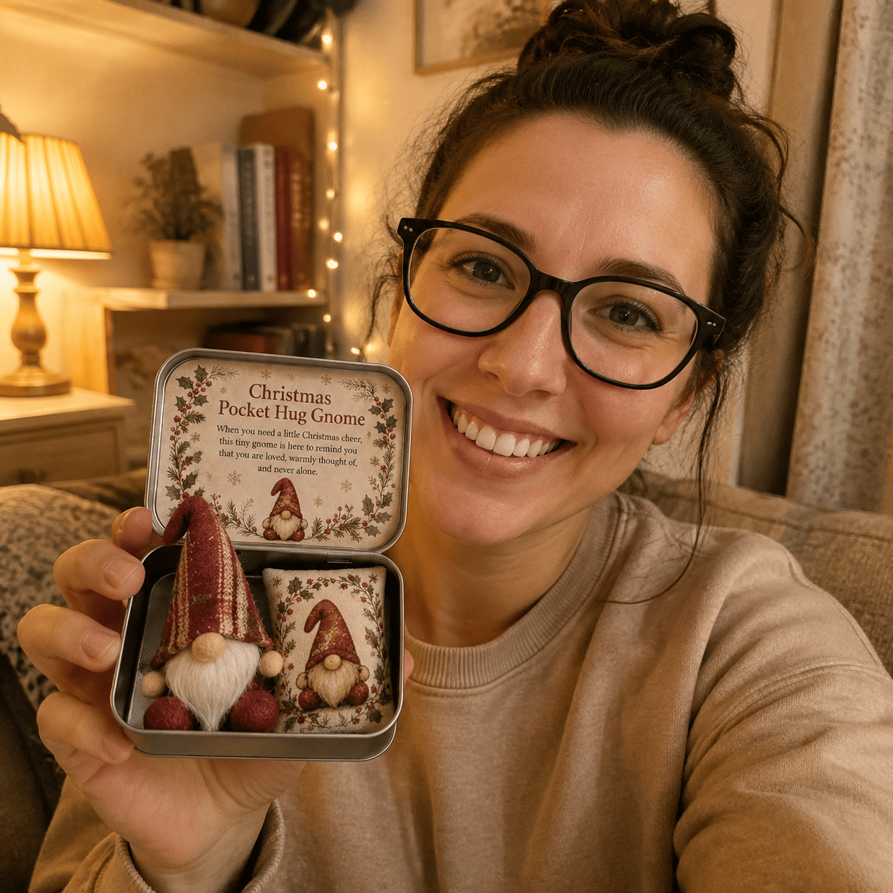 🔥Last Day 50% OFF -💌 Pocket Hug Gnome Comfort Gift Tin