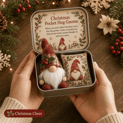 🔥Last Day 50% OFF -💌 Pocket Hug Gnome Comfort Gift Tin