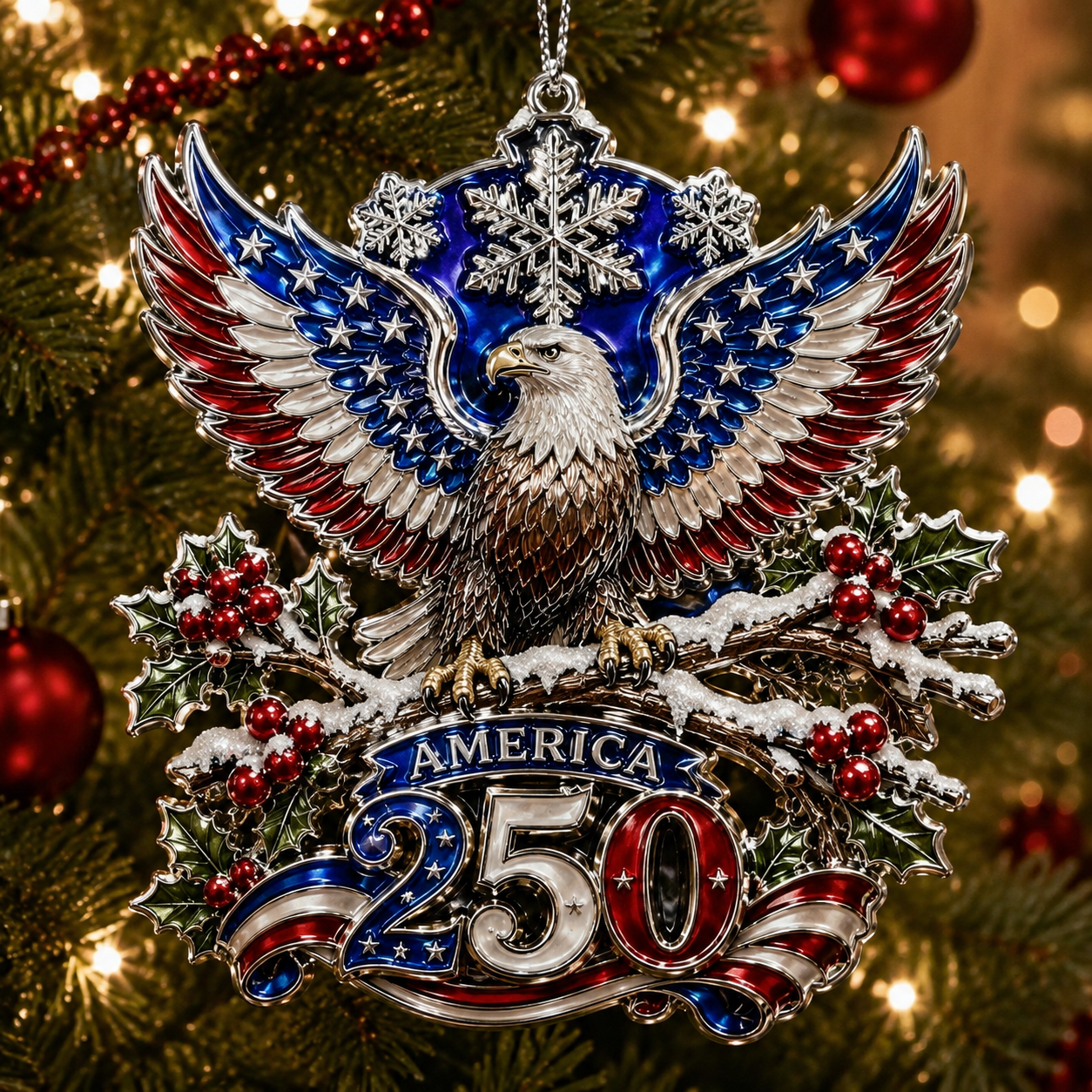 🔥LAST DAY 50% OFF ❄America 250™ Christmas Heritage Ornament