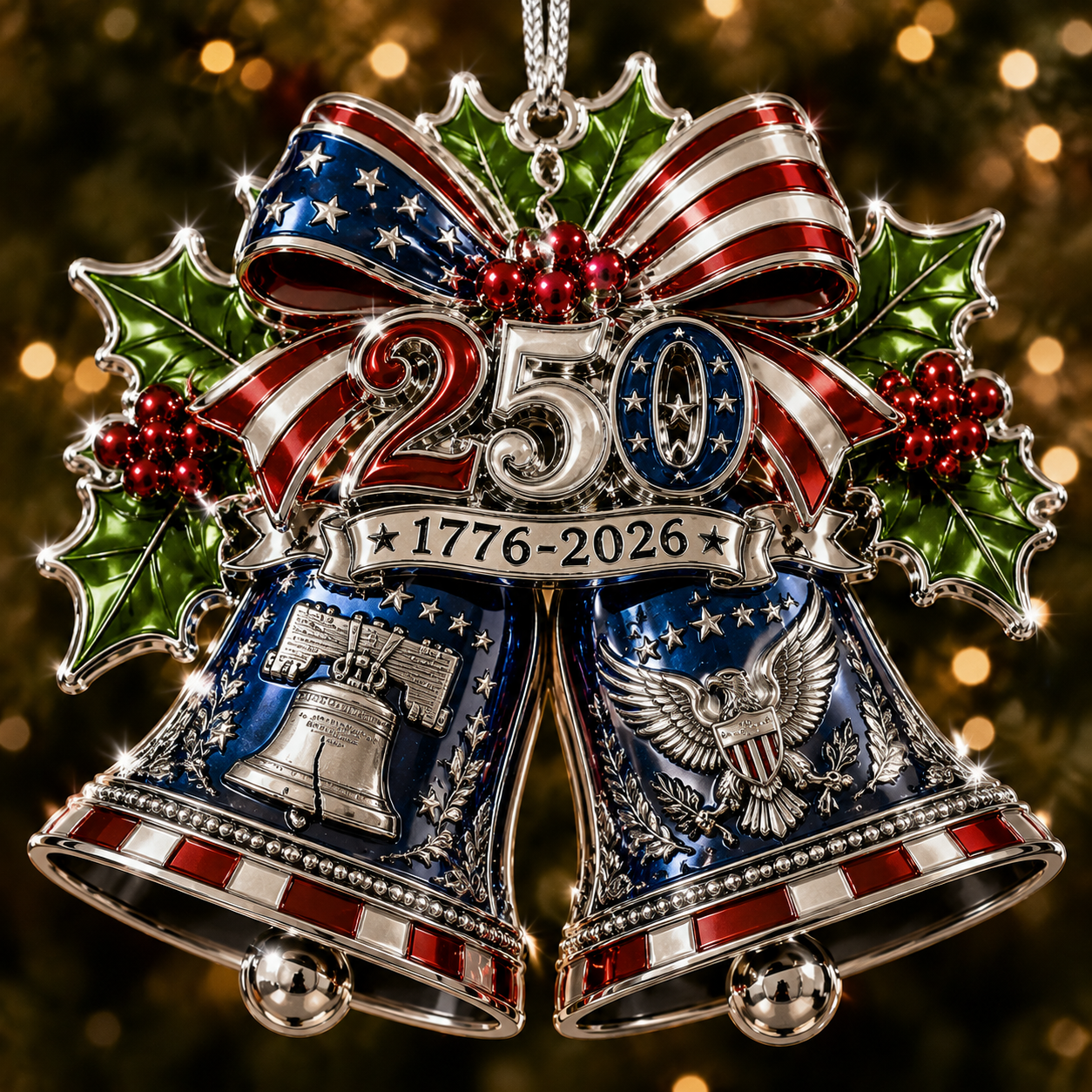 🔥LAST DAY 50% OFF ❄America 250™ Christmas Heritage Ornament