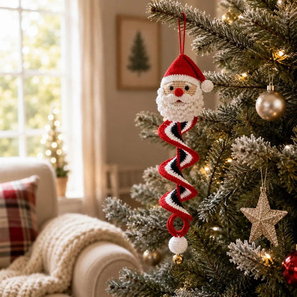 🔥HOT SALE 50% OFF☃️Crochet Christmas Spiral Ornament DIY Kit