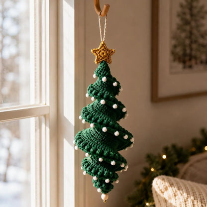 🔥HOT SALE 50% OFF☃️Crochet Christmas Spiral Ornament DIY Kit