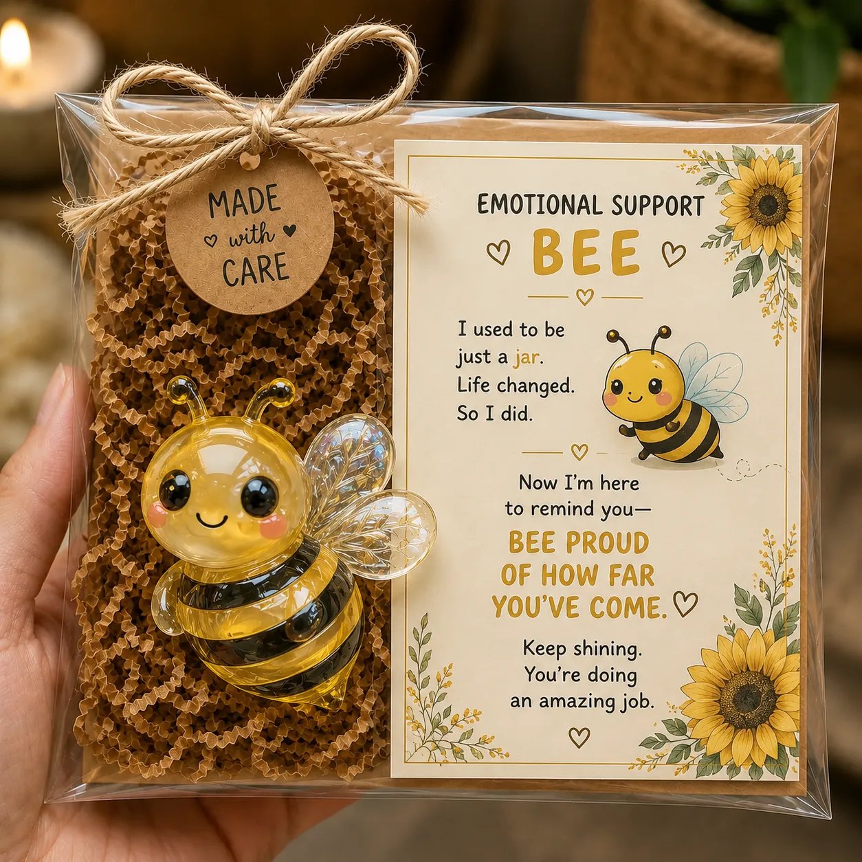 💥 LAST DAY 50% OFF💌 Emotional Support Glass Animal Gift Set