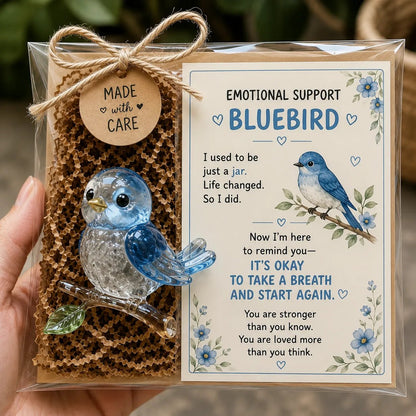 💥 LAST DAY 50% OFF💌 Emotional Support Glass Animal Gift Set