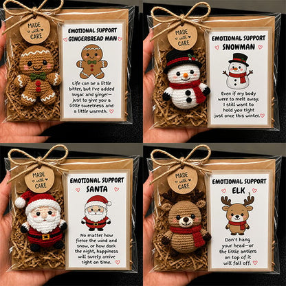 🔥Last Day 50% OFF 🎁💕 Handmade Christmas Therapy Plush Crew🎄✨