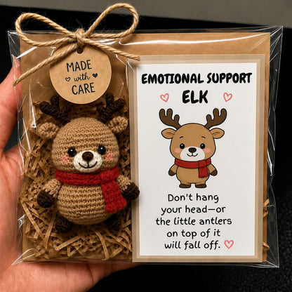 🔥Last Day 50% OFF 🎁💕 Handmade Christmas Therapy Plush Crew🎄✨