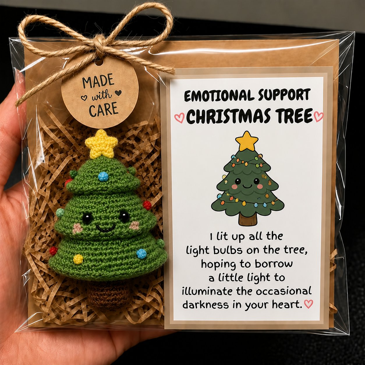 🔥Last Day 50% OFF 🎁💕 Handmade Christmas Therapy Plush Crew🎄✨