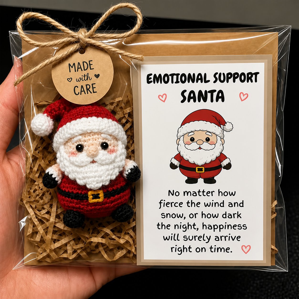🔥Last Day 50% OFF 🎁💕 Handmade Christmas Therapy Plush Crew🎄✨