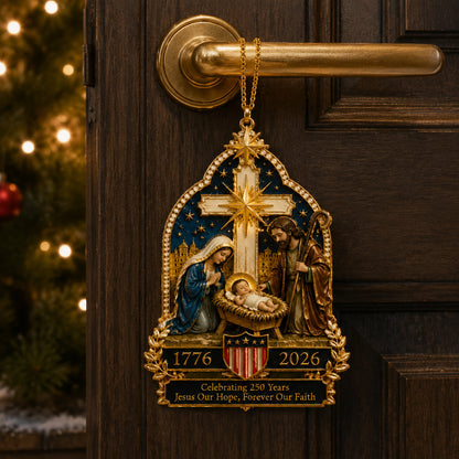 🙏 Nativity Scene Christmas Tree Ornament