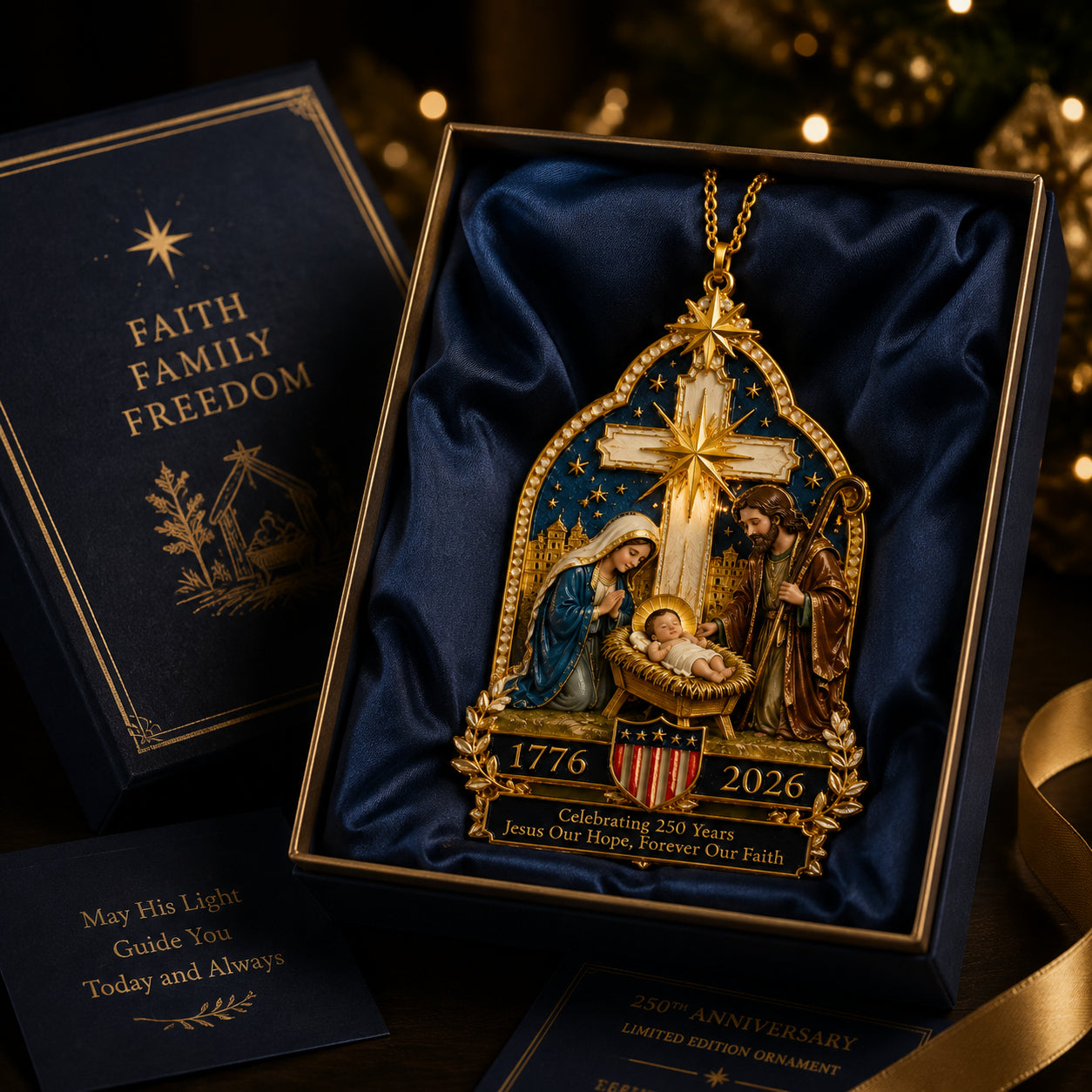 🙏 Nativity Scene Christmas Tree Ornament