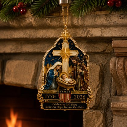 🙏 Nativity Scene Christmas Tree Ornament