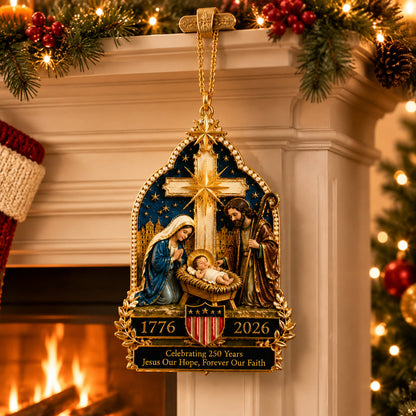🙏 Nativity Scene Christmas Tree Ornament