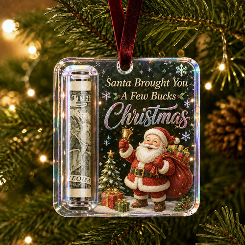 🔥Last Day 50%OFF🎉-✨🎄Christmas Cash Gift Holder Ornament Make CashFeel Like A RealChristmas Gift💵