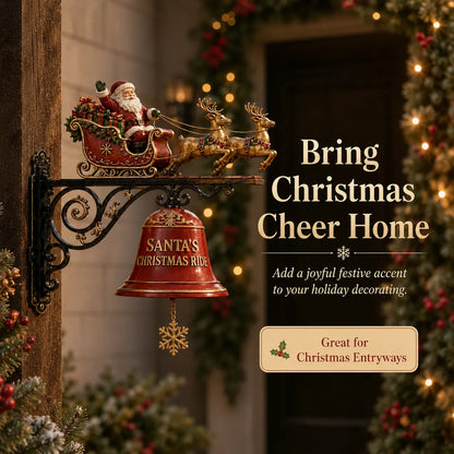 🎅 Santa Sleigh Christmas Door Bell