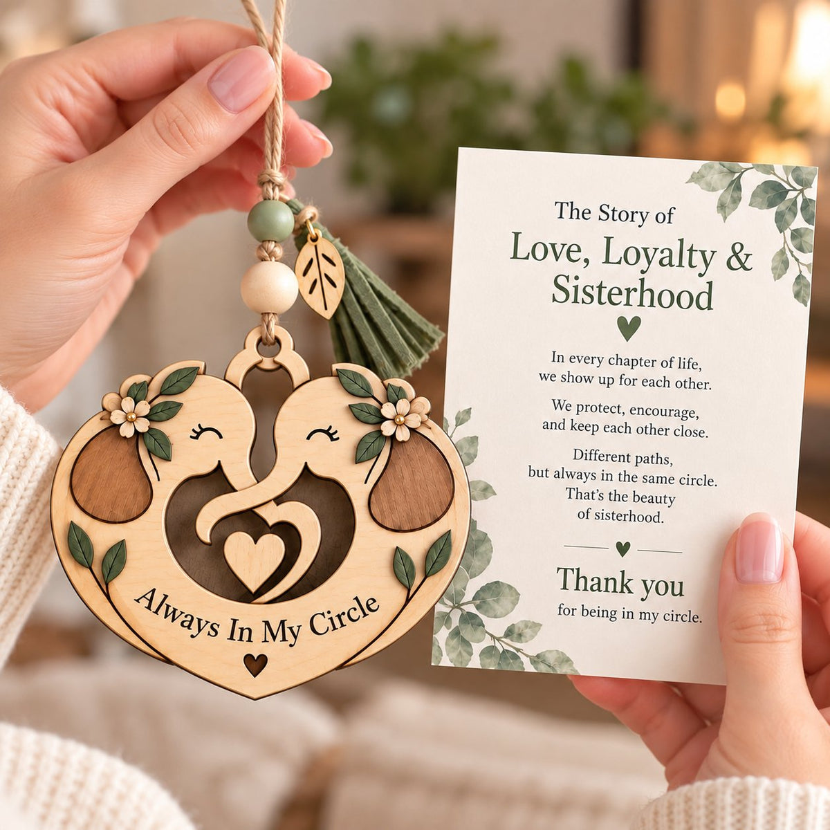 🐘 Sisterhood Elephant | A Meaningful Gift for Sisters & Best Friends