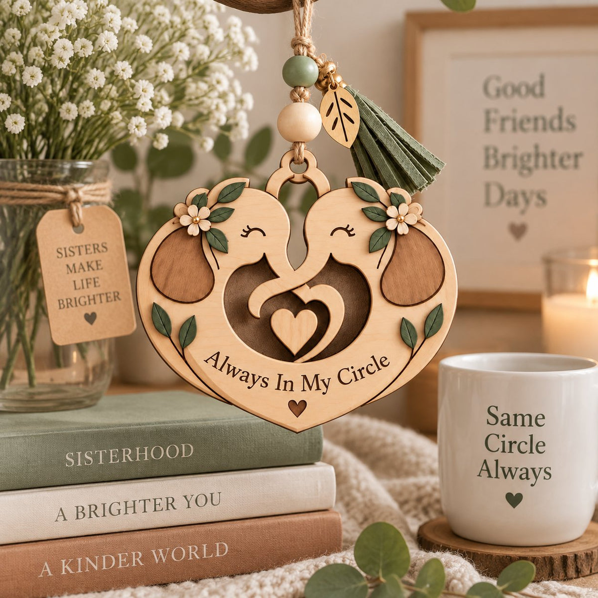 🐘 Sisterhood Elephant | A Meaningful Gift for Sisters & Best Friends