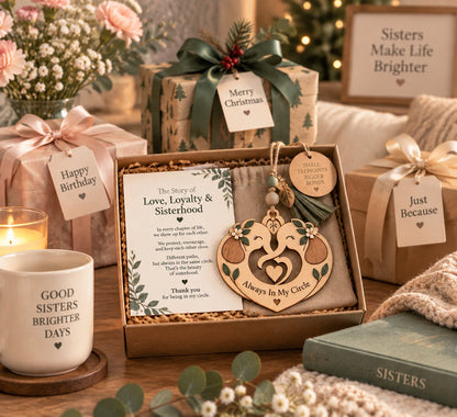 🐘 Sisterhood Elephant | A Meaningful Gift for Sisters & Best Friends